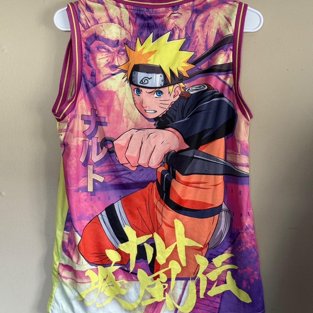 Anime Graphic Men's Jersey Tank Top